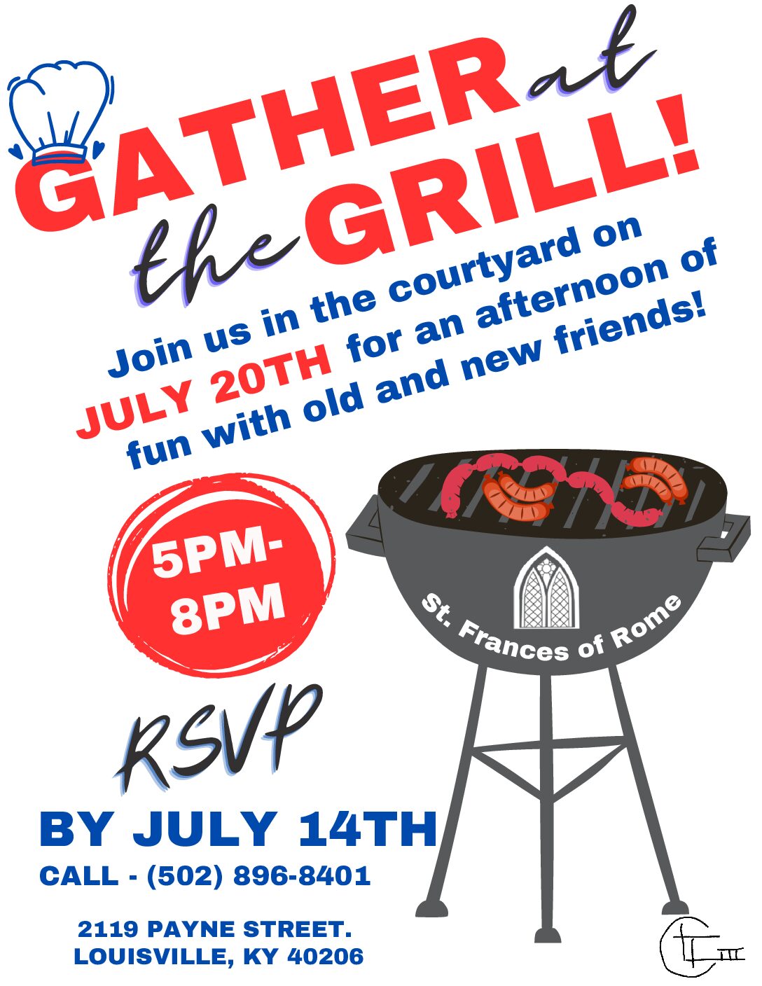 Gather at the Grill Postponed