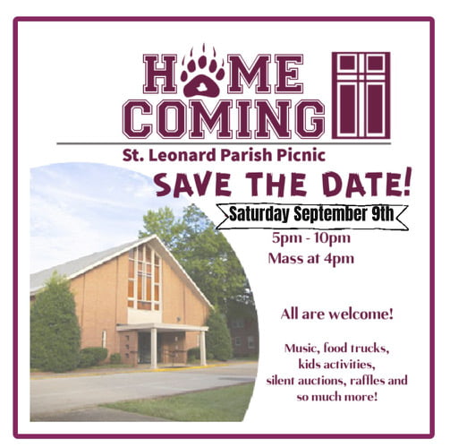 LOTS of Great Items Available at St Leonard's Homecoming Silent Auction!