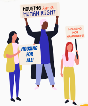 Housing Not Handcuffs Rally -Monday, April 22, from 3-4PM