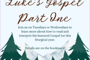 Luke’s Gospel part1